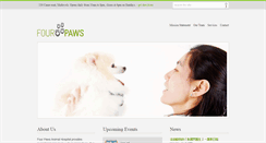 Desktop Screenshot of fourpaws.hk